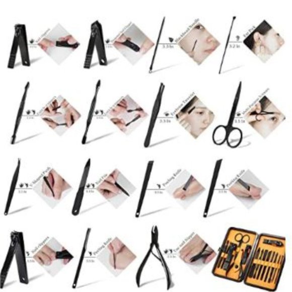 New Grooming Kit Nail Tools Manicure & Pedicure Set - Picture 5 of 6